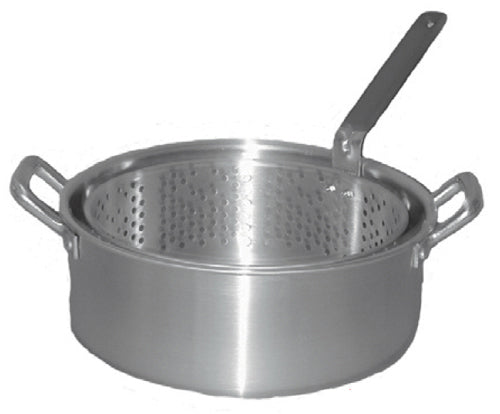 10QT POT W/ STRAINER & HNDL