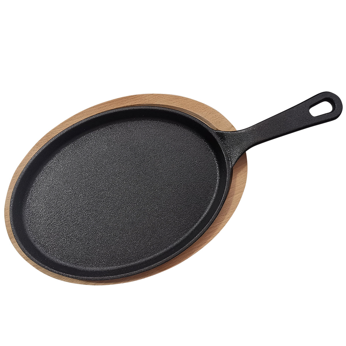 9.5" RND CAST IRON FAJITA PAN