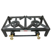 2 BURNER WELDED ANGLE IRON STOVE