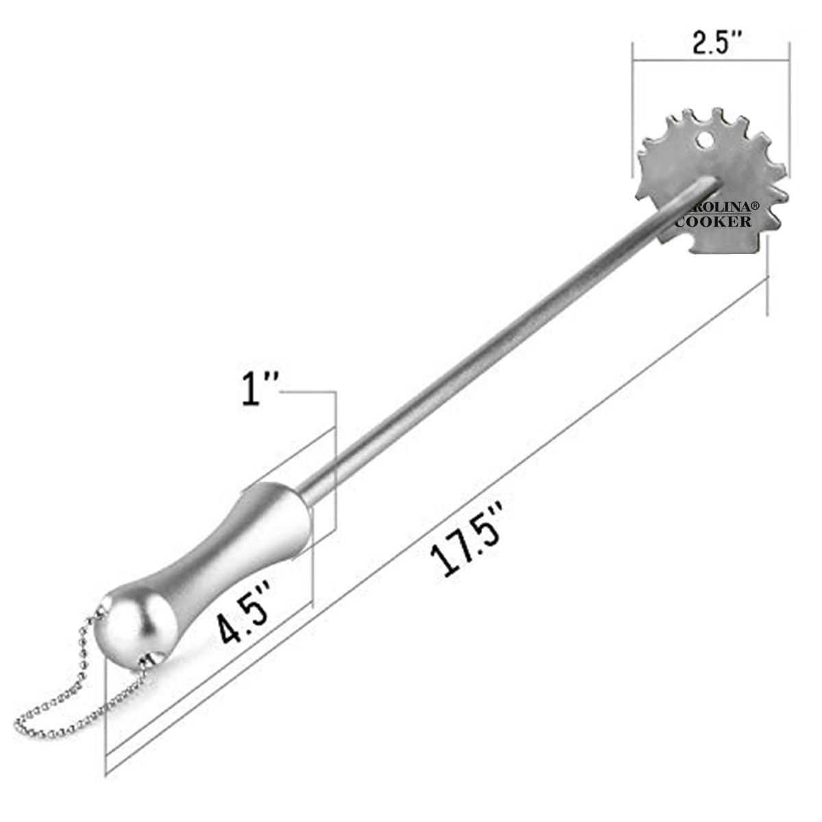 NO BRISTLE UNIV GRILL SCRAPER