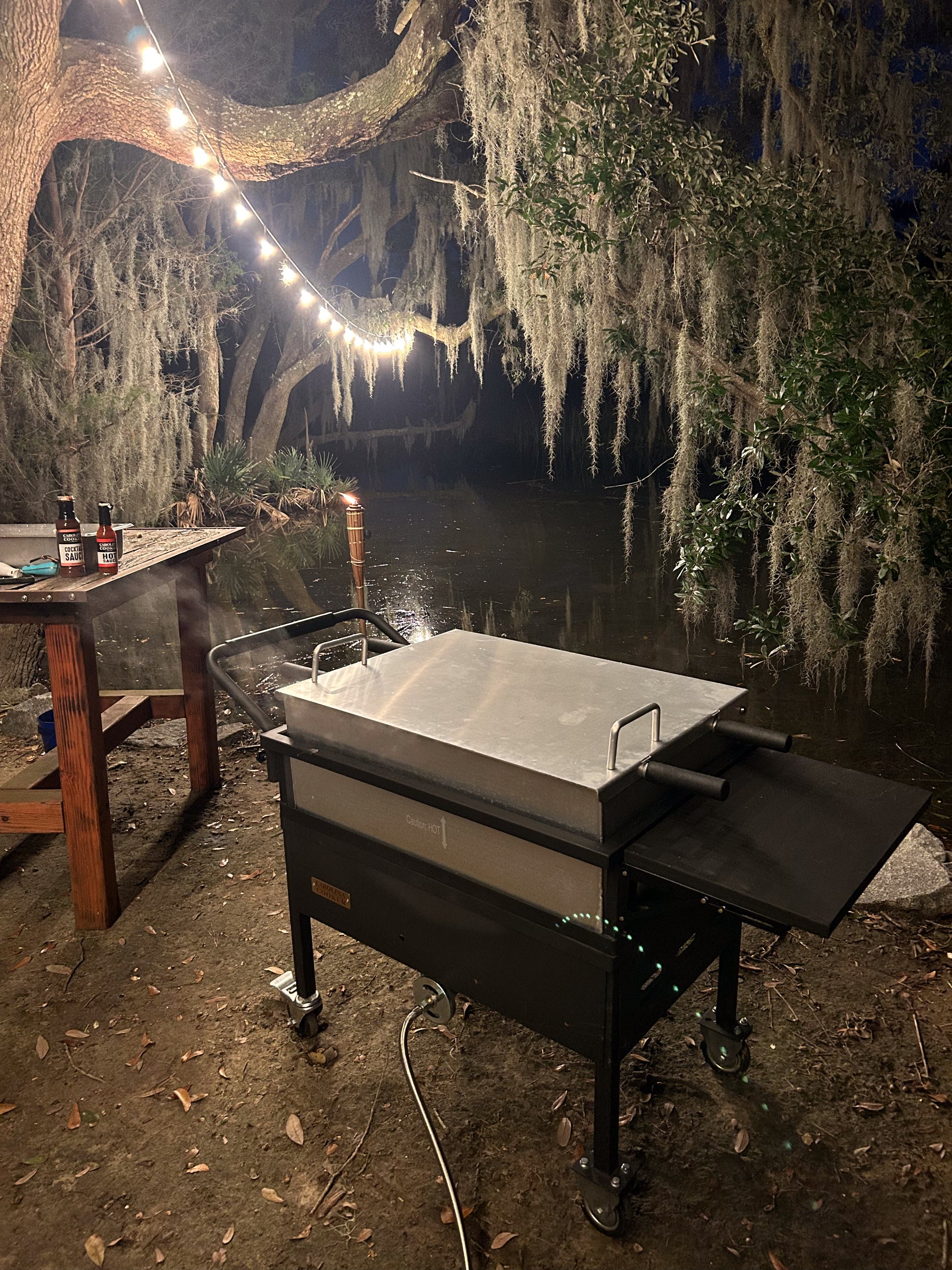 140QT STEAMER/BOILER COMBO CART